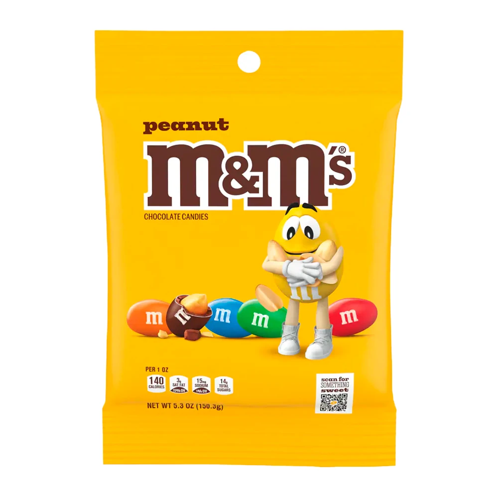 Chocolate Mars M&M Amendoim Pacote 5.03Oz 150G
