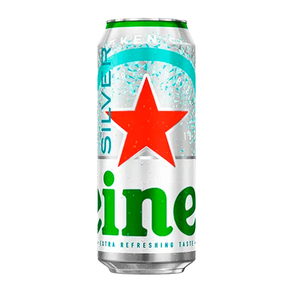 Cerveja Heineken Silver Lata 470Ml