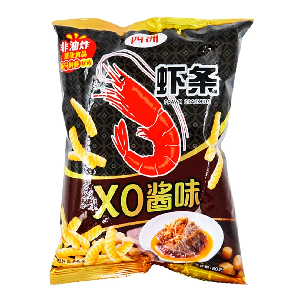 Salgadinho Four Seas Camarão Molho Oriental Xo Pacote 80G