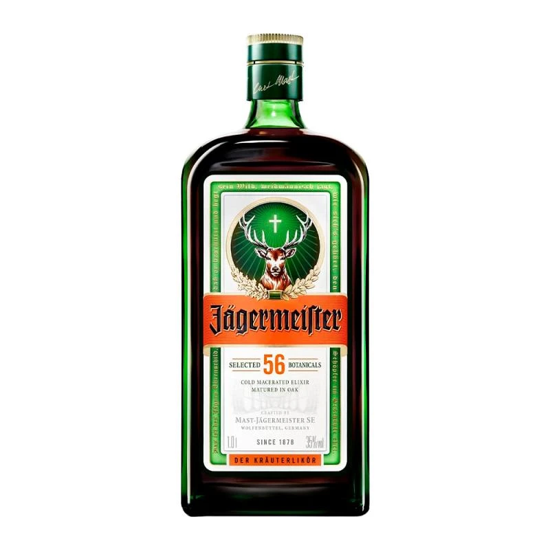 Licor Jagermeister Garrafa 1 Lt