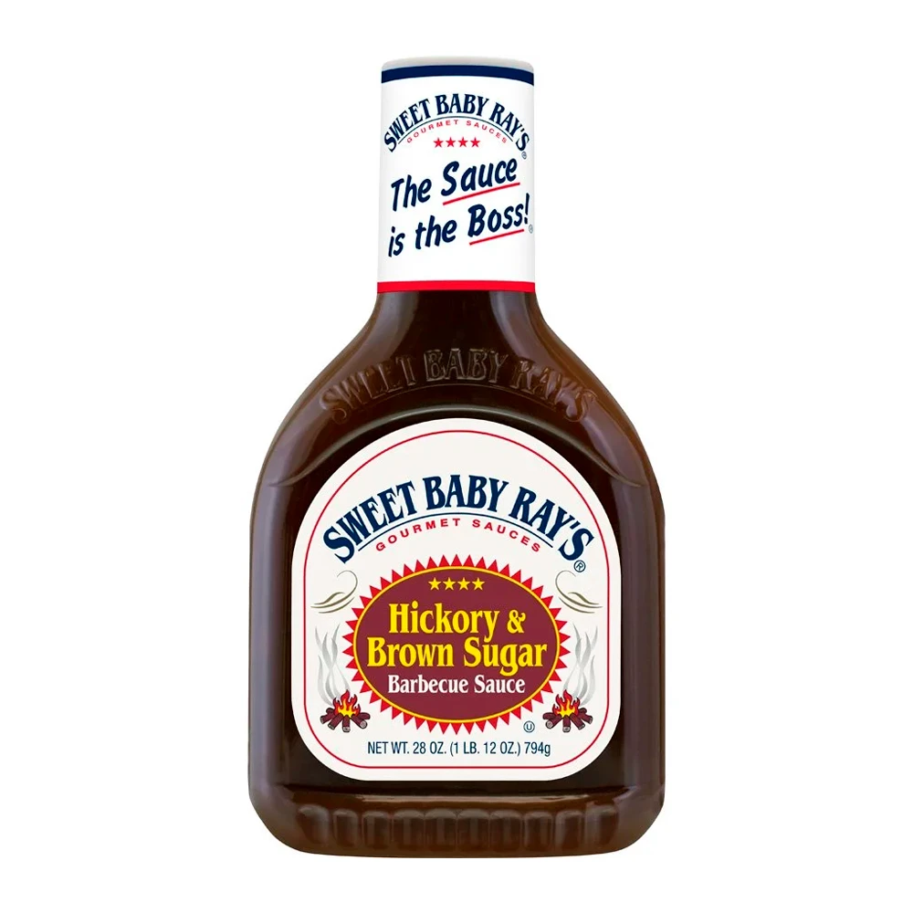Molho Sweet Baby Rays Barbecue Hickory Brown Sugar 794G