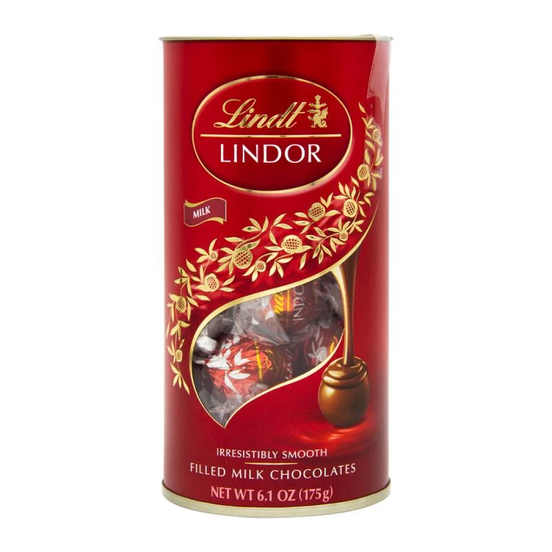 Bombom Lindt Lindor Ao Leite Tubo 175G