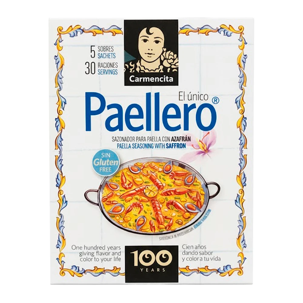 Tempero Para Paella Carmencita Caixa 20G