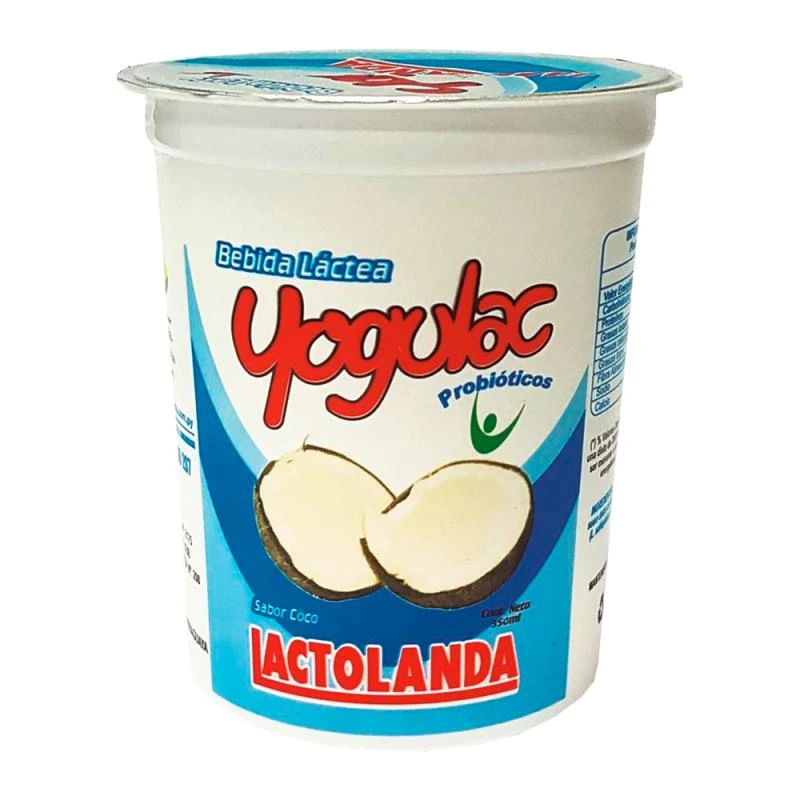 Iogurte Lactolanda Yogulac Coco Pet 350Ml