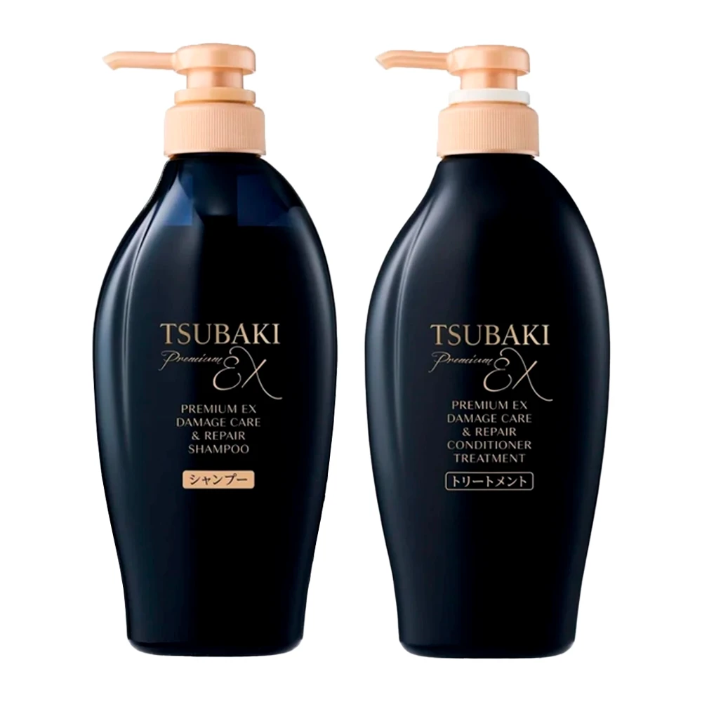 Kit Tsubaki Shampoo + Condicionador Demage Repair 900Ml