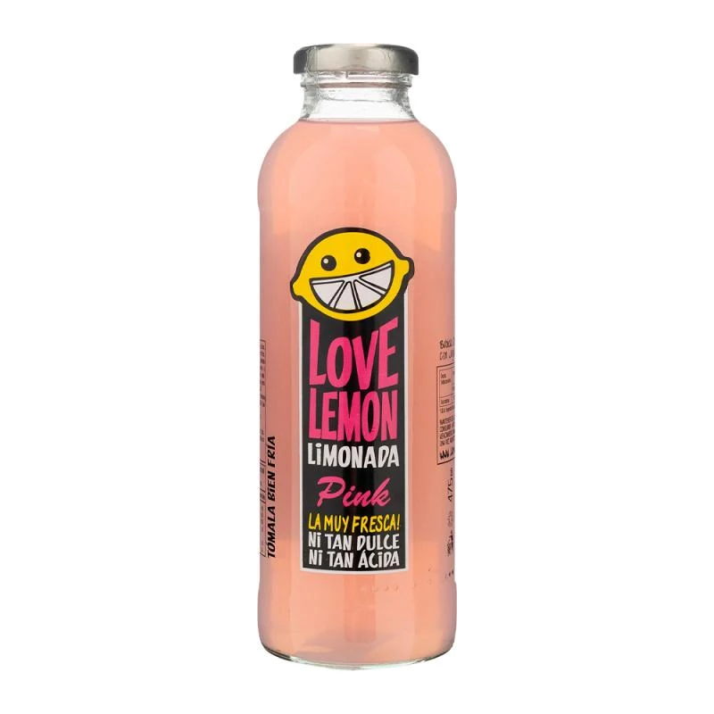 Suco Love Lemon Limonada Pink 475Ml