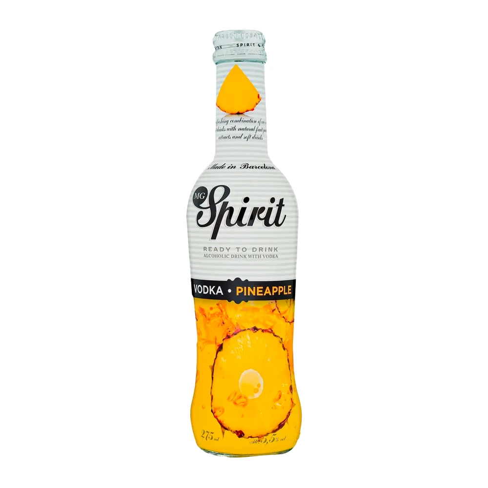 Drink Spirit Vodka Pineapple Garrafa 275Ml