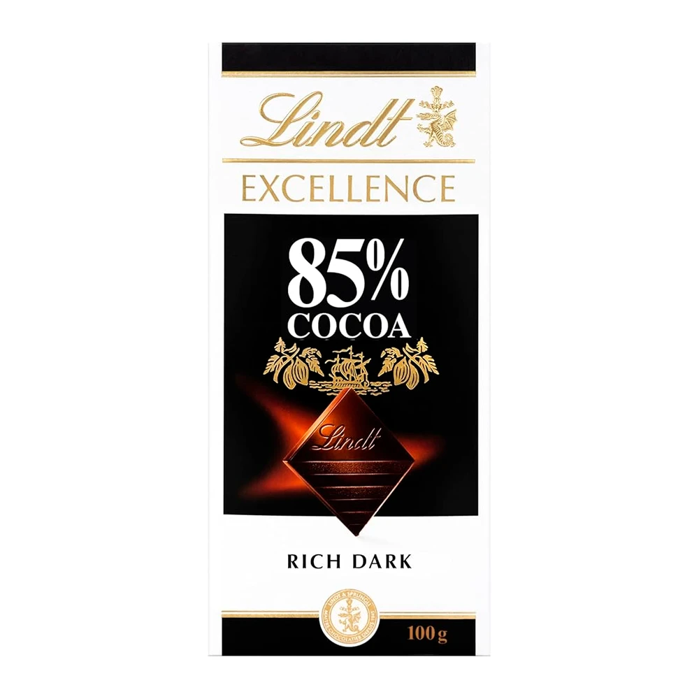 Tableta Chocolate Lindt Excellence 85% Cacau 100G