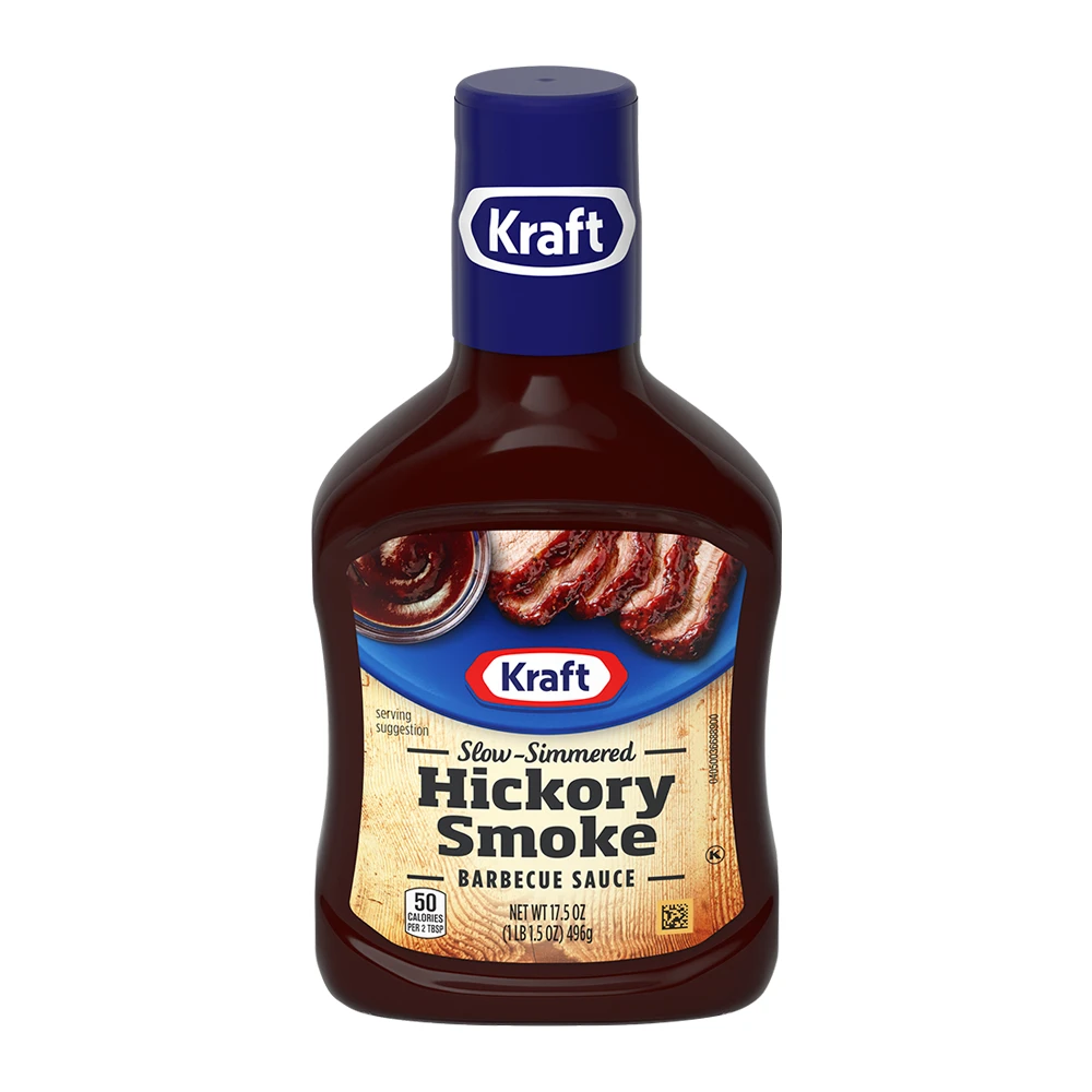 Molho Kraft Barbecue Hickory Smoke 17.5Oz 496G