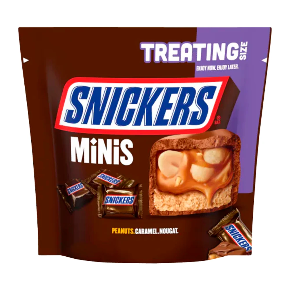Chocolate Mars Snickers Minis Pacote 5.1Oz 144G