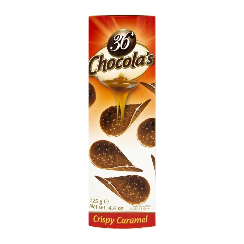 Chocolate Crocante Com Caramelo Hamlet Chocola´s Caixa 125G