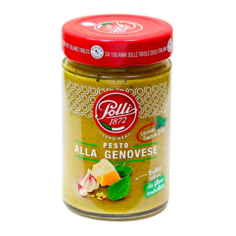 Molho Pesto Alla Genovese Com Manjericão Polli 190G