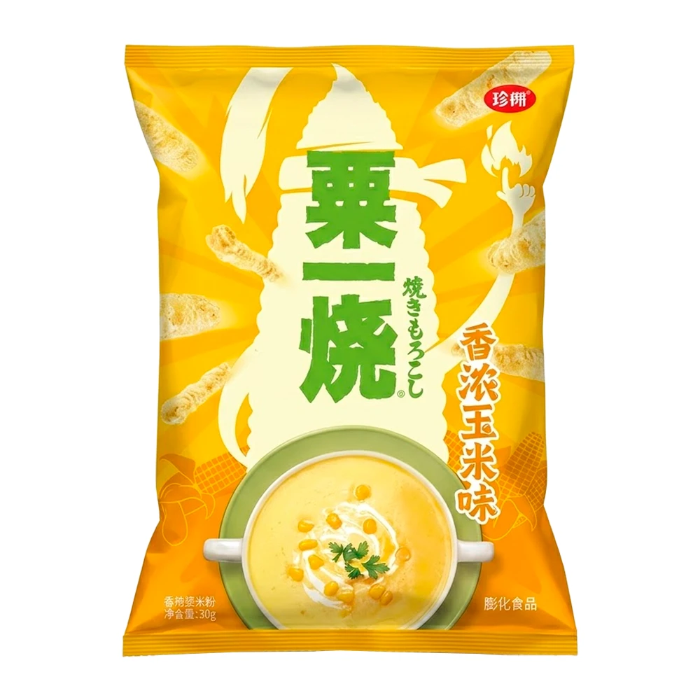 Salgadinho Four Seas Snack Creme de Milho Pacote 80G