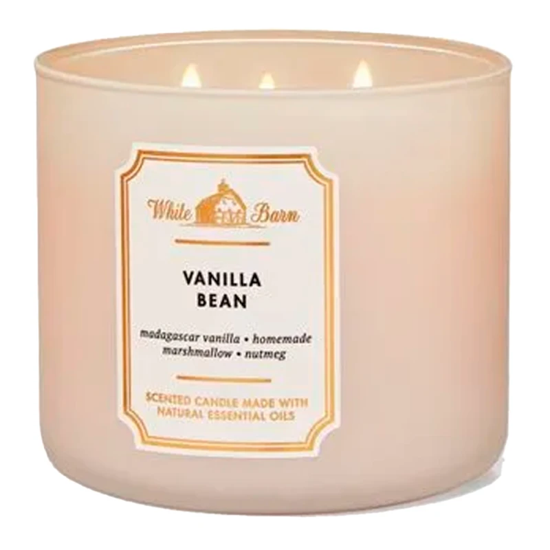 Vela Aromática Bath & Body Works Vanilla Bean 411G
