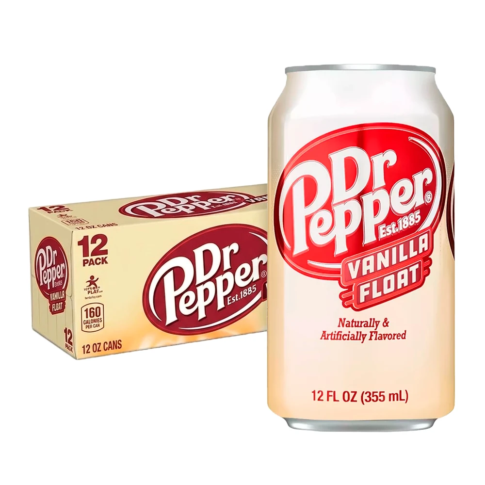 Refrigerante Dr Pepper Baunilha Caixa 12X355Ml