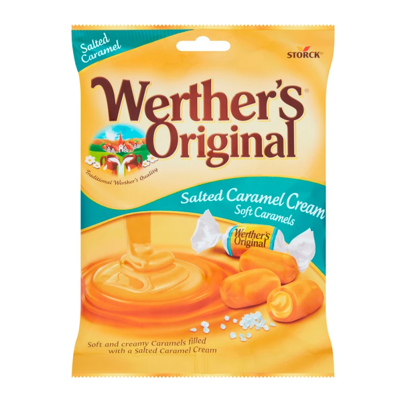Bala de Caramelo Salgado Original Werthers 125G