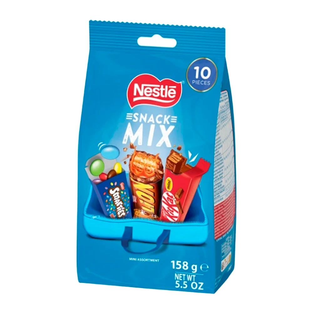 Chocolate Nestle Swiss Snack Mix Pacote 158G