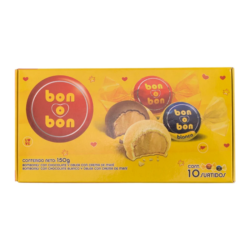Bombom Bon o Bon Arcor Sortido Caixa 150G