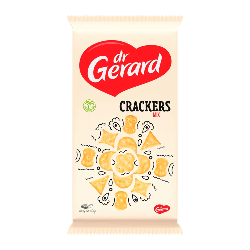 Biscoito Salgado Dr Gerard Crackers Mix Pacote 110G