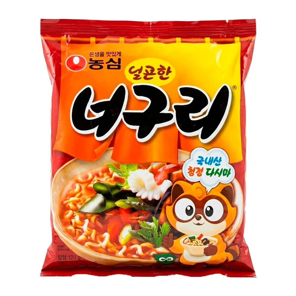 Macarrão Instantâneo Nongshim Neoguri Hot Pacote 120G