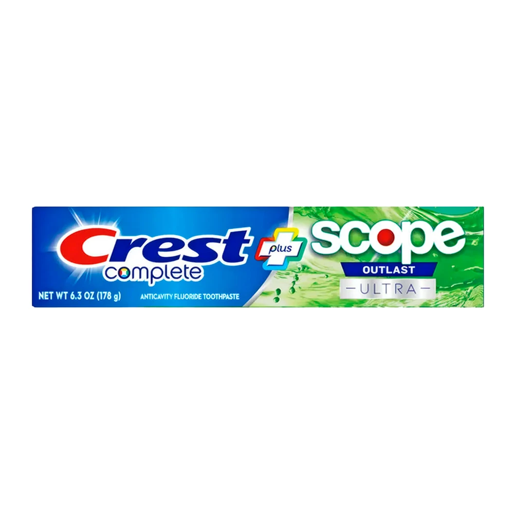 Creme Dental Crest Scope Outlast Ultra 6.3Oz 178G