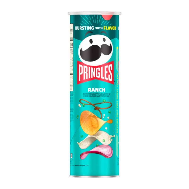 Batata Frita Pringles Ranch Tubo 158G