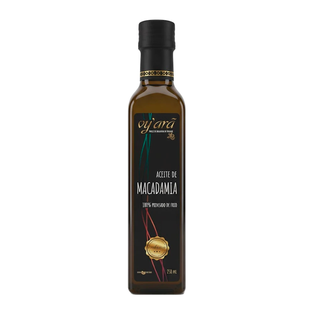 Azeite Vy'ara de Macadâmia Garrafa 250Ml