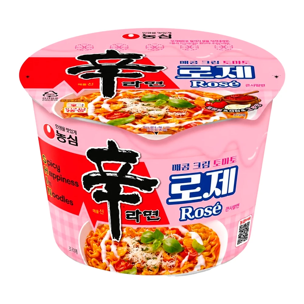 Macarrão Instantâneo Nongshim Shin Ramyun Rosé Pote 108G