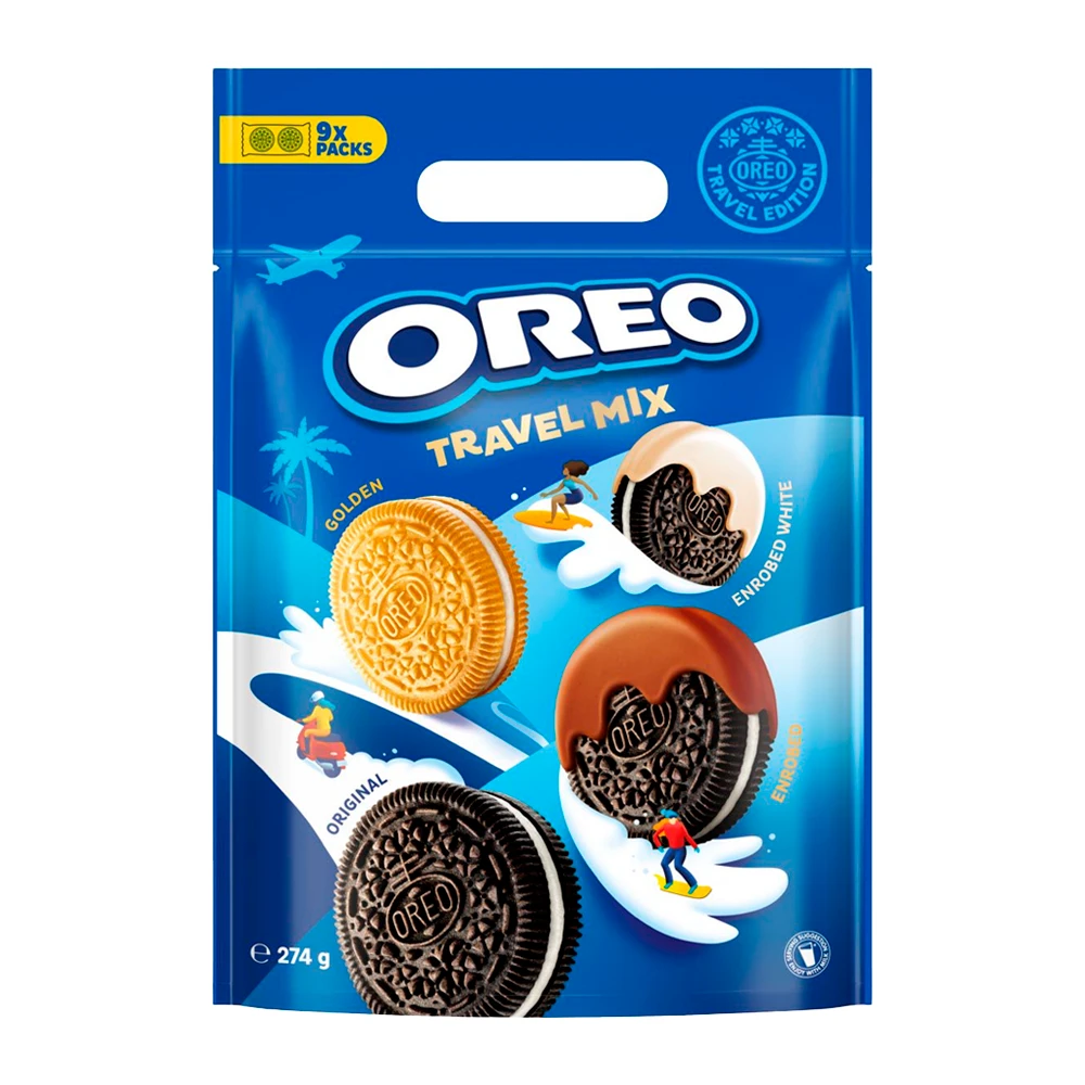 Biscoito Oreo Travel Mix Pacote 274G