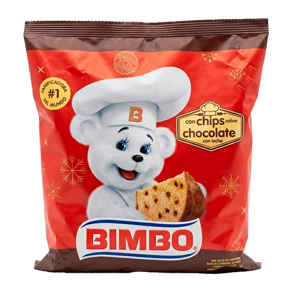 Chocottone Bimbo Com Chips de Chocolate Pacote 400G