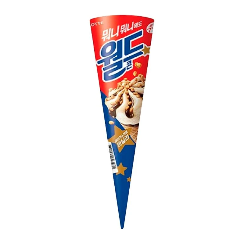 Sorvete Lotte Crocante Baunilha Cone 160Ml