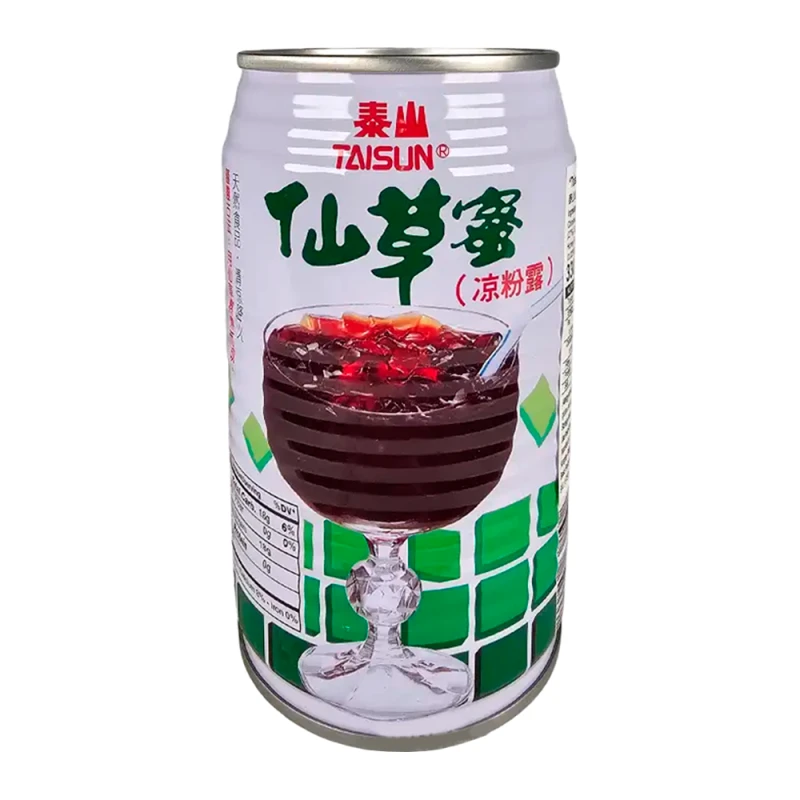 Suco de Chá Preto Com Gelatina Taisun Lata 320Ml