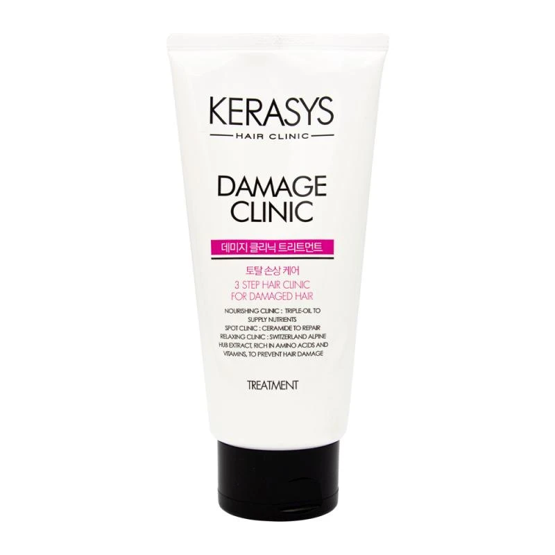 Máscara de Tratamento Kerasys Damage Clinic Rosa 300Ml