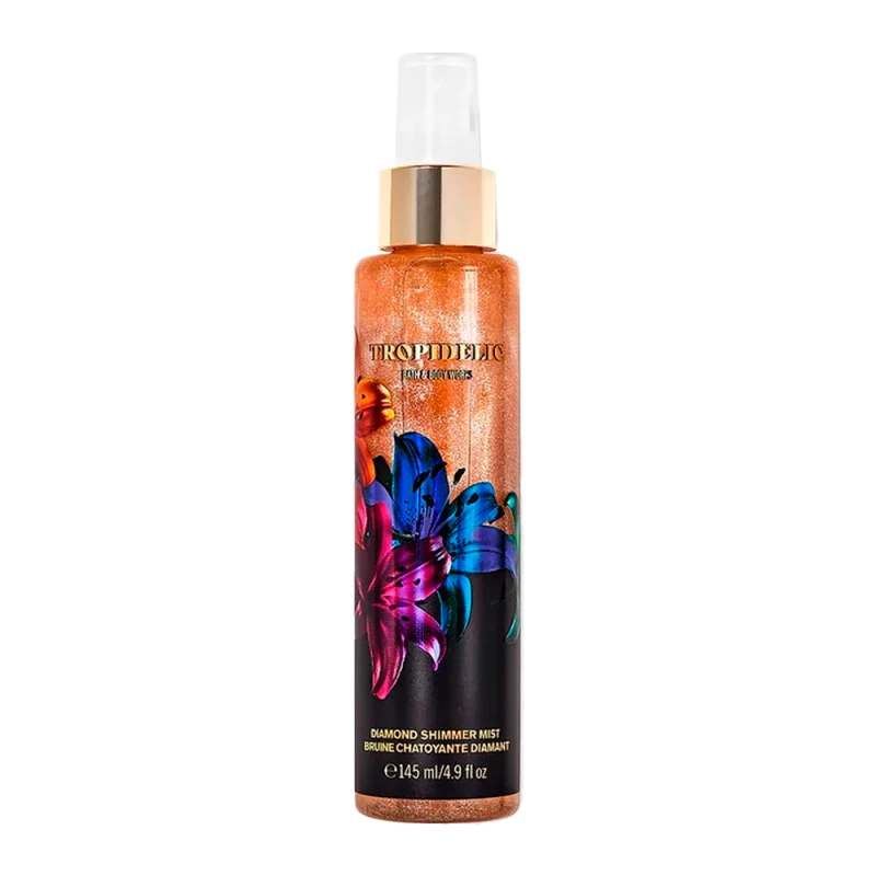 Colônia Corporal Com Brilho Bath & Body Works Tropidelic 146Ml