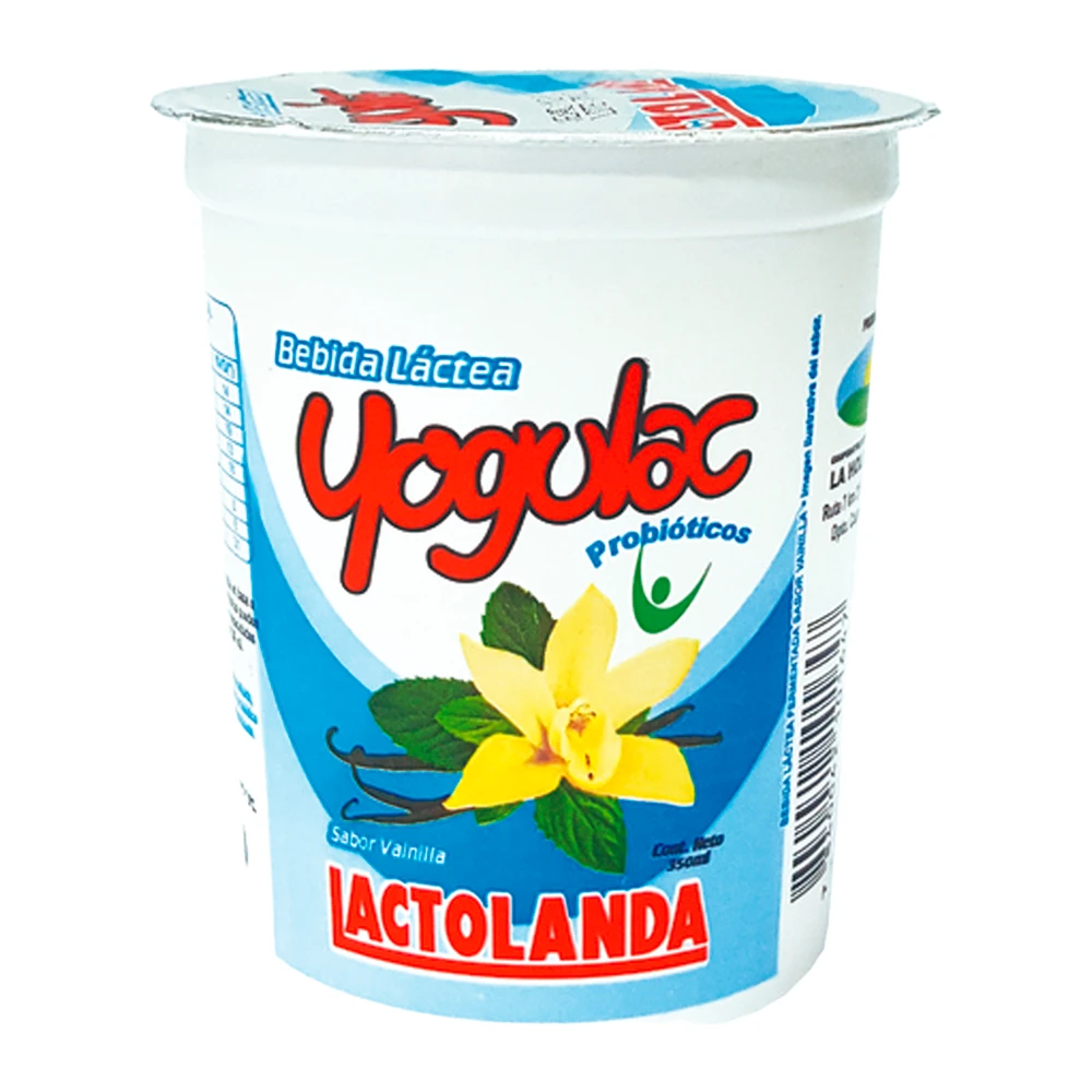 Iogurte Lactolanda Yogulac Baunilha 350Ml