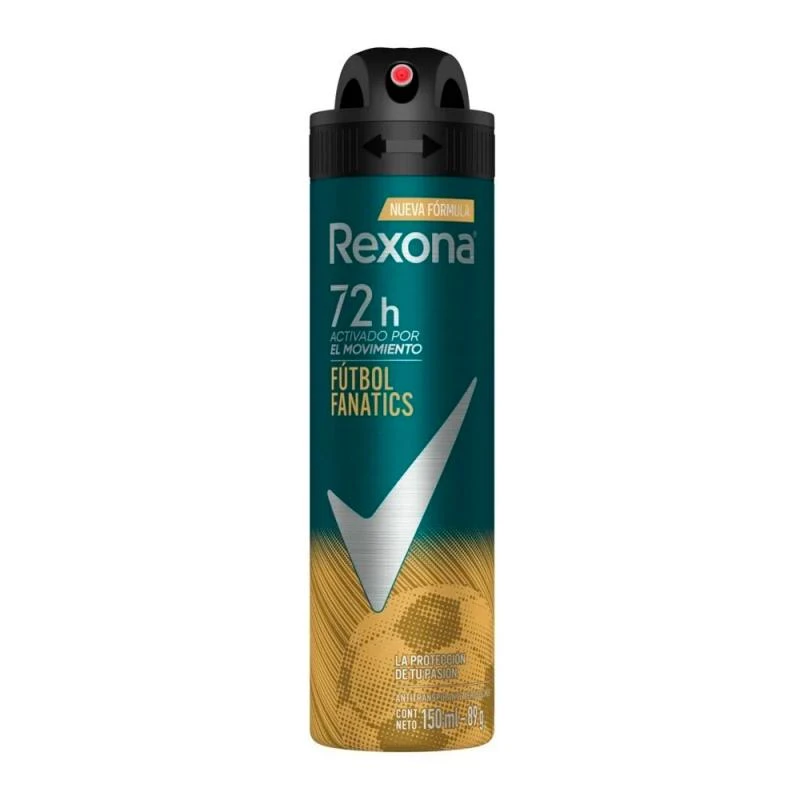 Desodorante Rexona Aerossol Masculino Fanatics 150Ml