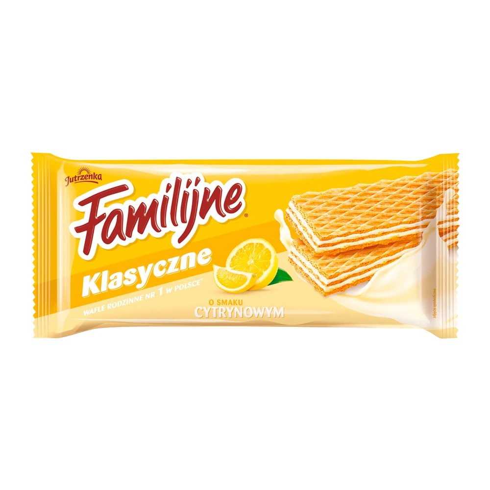 Biscoito Wafer Super Crocante Familijne Recheio Limão 180G