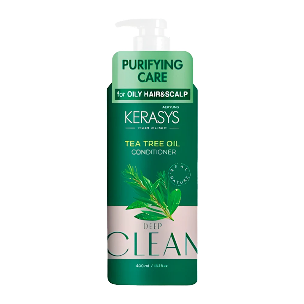 Condicionador Kerasys Deep Clean Tea Tree Oil 400Ml