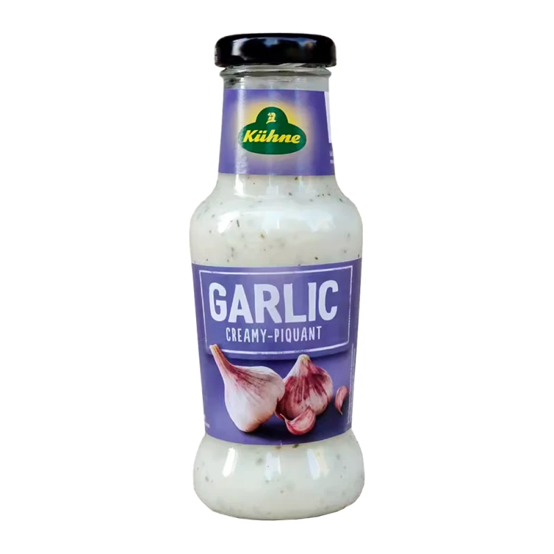 Molho de Alho Kuhne Creamy Piquant 250Ml