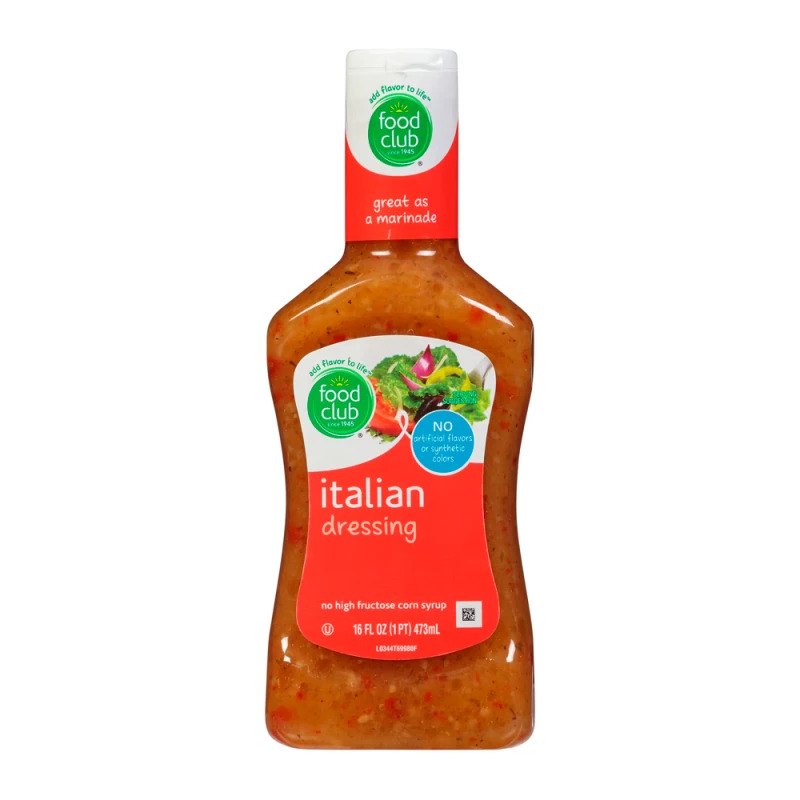 Molho de Salada Food Club Italian 473Ml