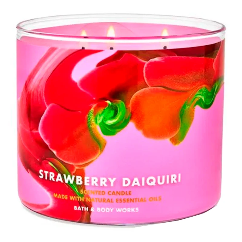 Vela Aromática Bath & Body Works Strawberry Daiquiri 411G