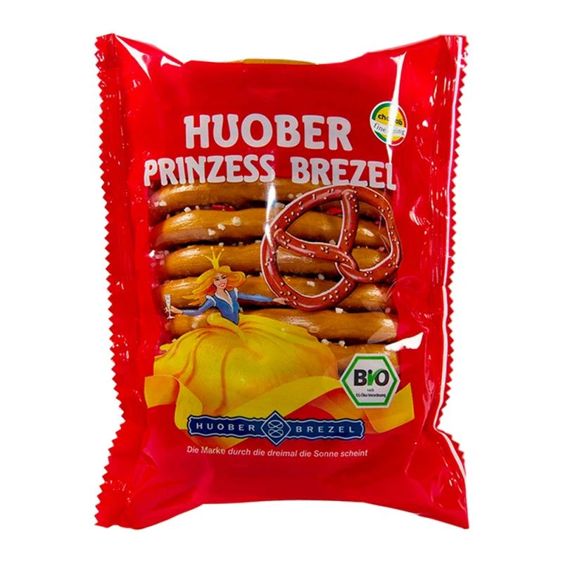 Salgadinho Pretzel Com Sal Prinzess Brezel Pacote 125G Huober