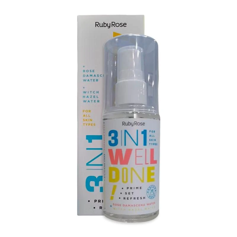 Primer Spray Ruby Rose 3En1 90Ml Hb-601
