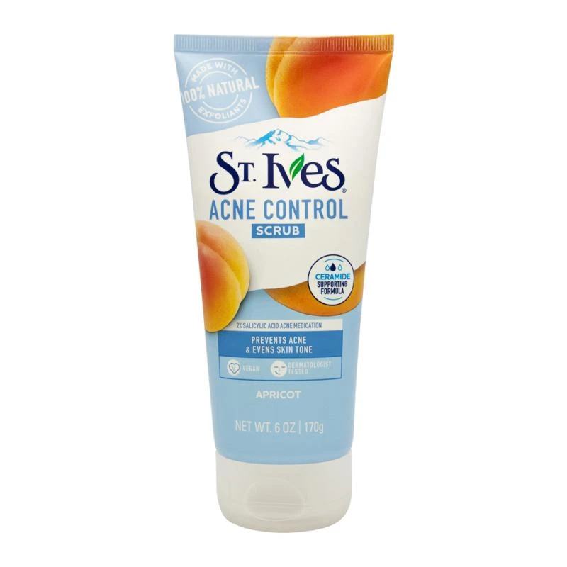 Esfoliante St Ives Para Acne Apricot 170G
