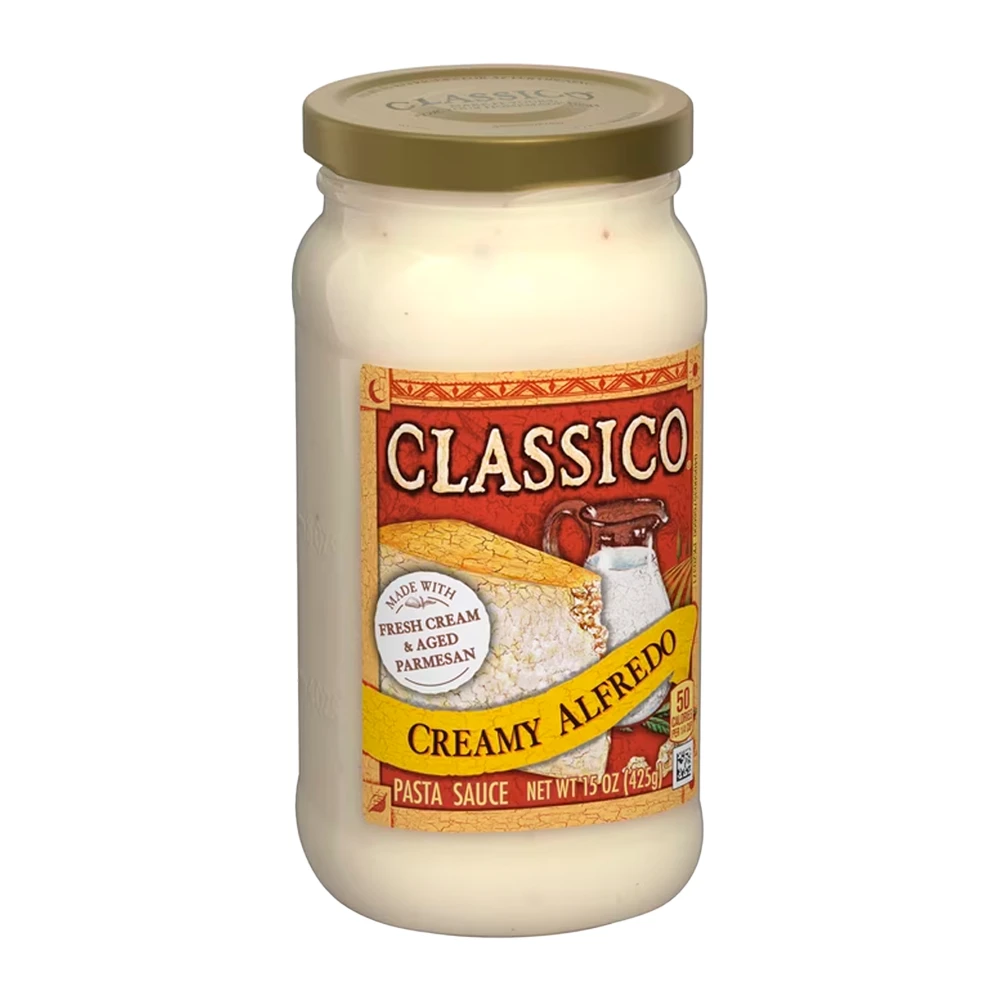 Molho Kraft Para Macarrão Creamy Alfredo Classico Pote 15Oz 425G