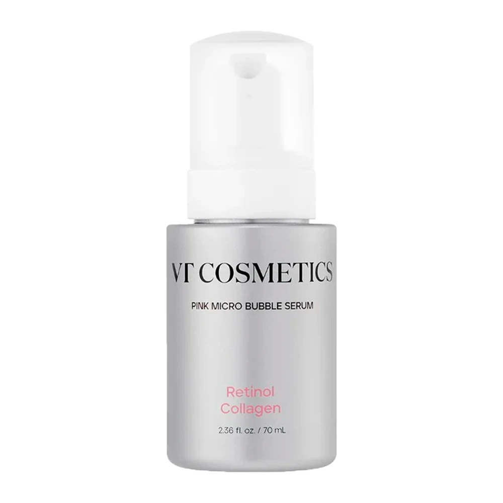 Sérum Facial Vt Cosmetics Pink Micro Bubble Retino Collagen 70Ml