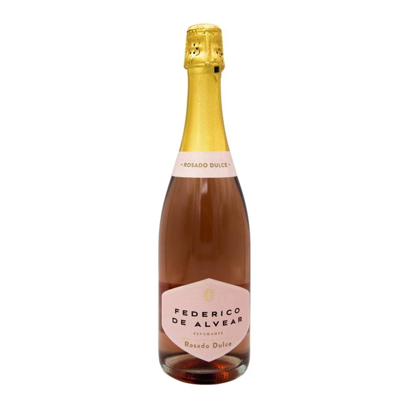 Espumante Argentino Federico de Alvear Rosado Doce Garrafa 750Ml