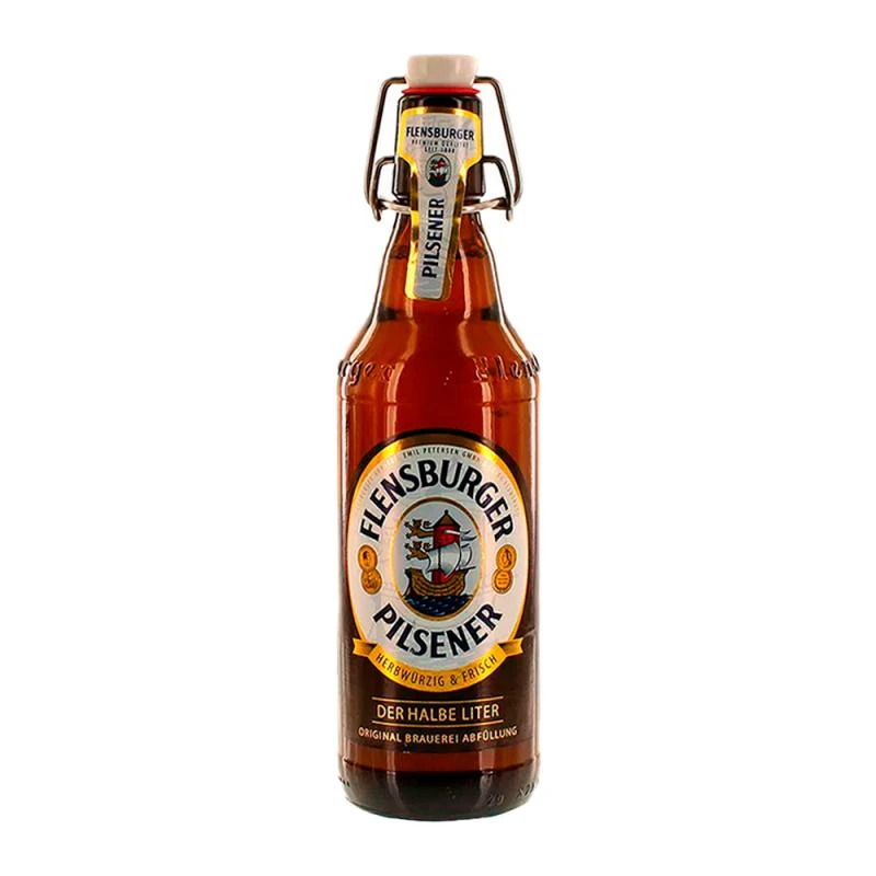 Cerveja Flensburger Pilsener Garrafa 500Ml