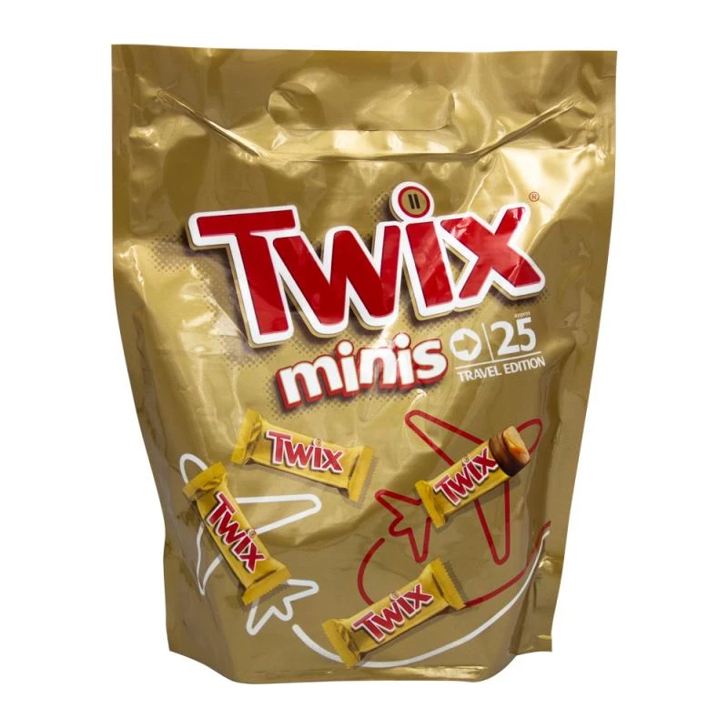 Chocolate Twix Minis Pacote 500G Mars