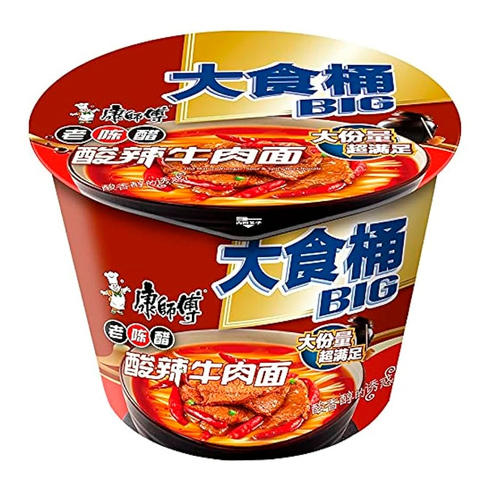 Macarrão Master Kong Carne Agridoce Pote 160G